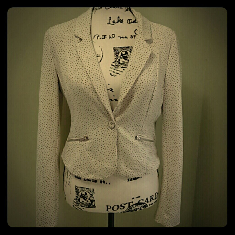 Polka dot Blazer